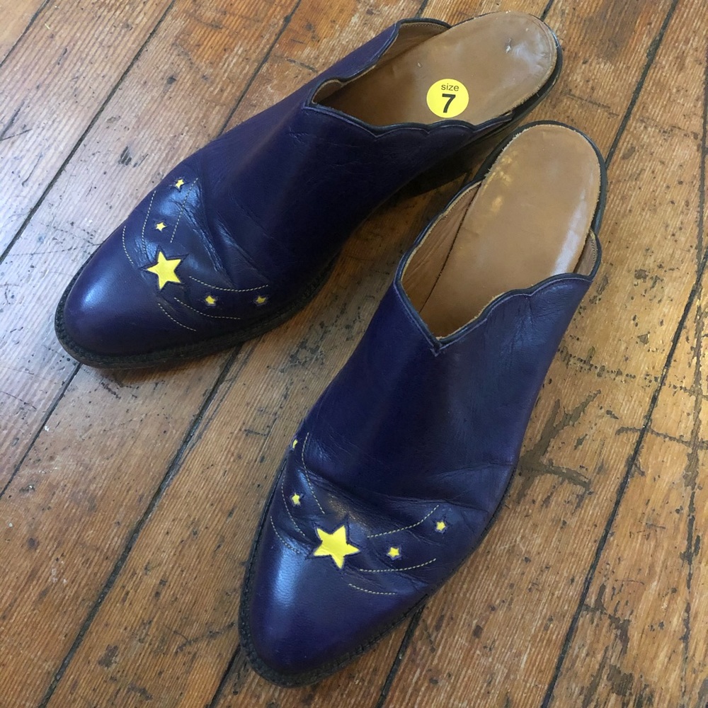 🌟 Purple Star Western Mules